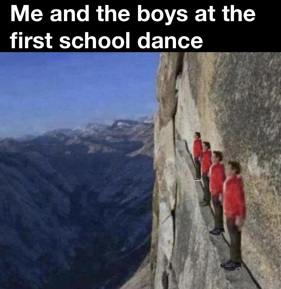 middle school dance wallflower meme social swinging