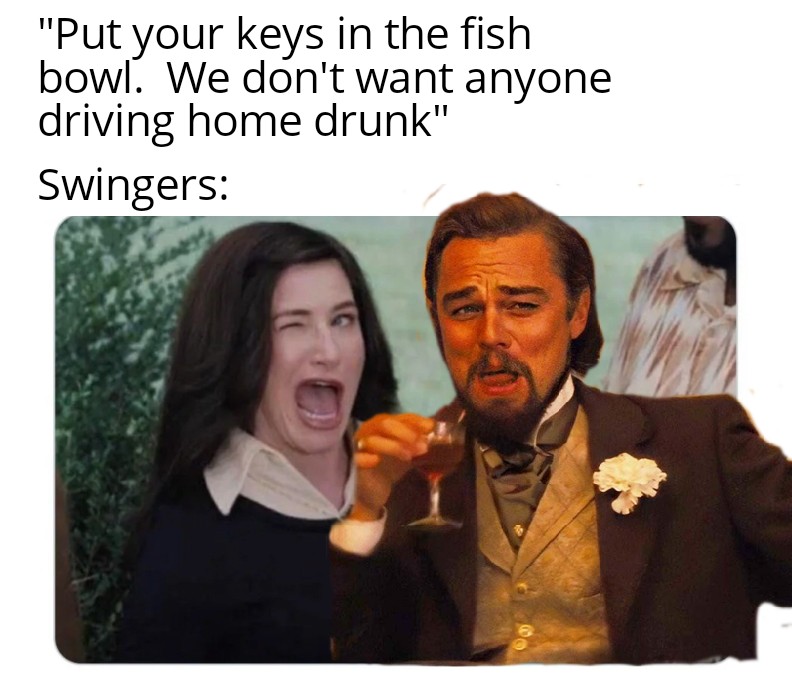 Swinger key party meme