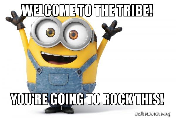 Welcome to the tribe newbie swingers meme!